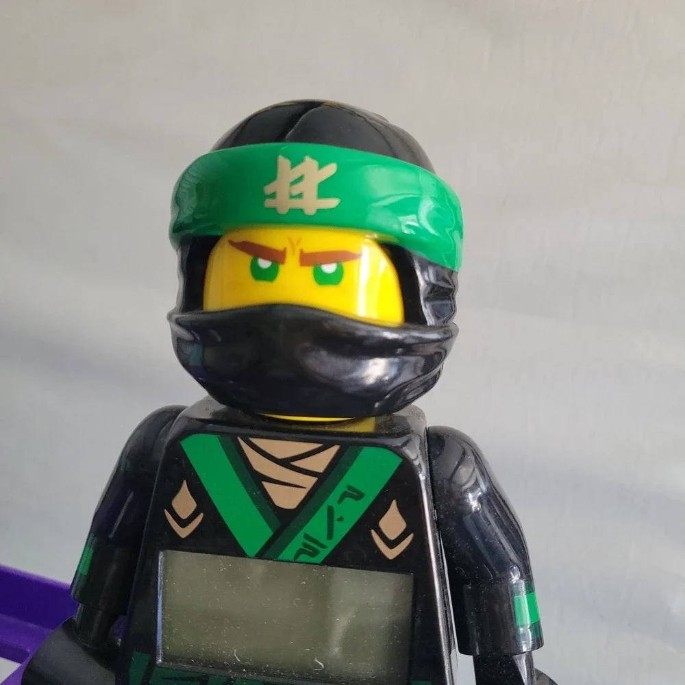 LEGO Ninjago Cole Light Up Digital Alarm Clock 9.5